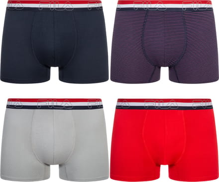 FILA - boxershort heren - 4 stuks - maat S - model 2 - onderbroeken heren