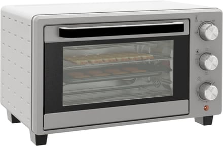 SCH® Stoomoven - Zilver - ‎46cm x 39cm x 29cm