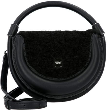 REPLAY schoudertas handtas Crossbody Bag Black zwart