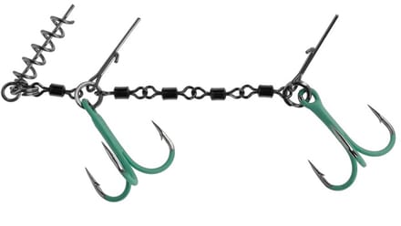 Stinger Dreg 1/0 – 25 kg – Voor Softbaits – Snoek & Snoekbaars – Roofvis – Mikado