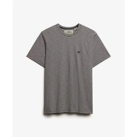 Superdry - Classic Essential Gestreept T-shirt - Heren - T-shirts