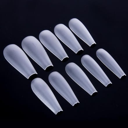 MollyLac - Ballerina Tips - Heldere Mat - Model 7 - 500 Stuks