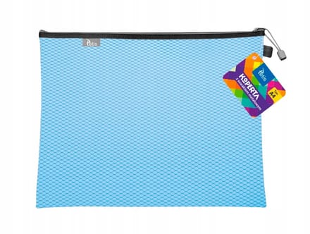 TETIS A4 Map met Rits - Blauw