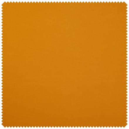 Katoenen stof "Uni" - Mosterdgeel