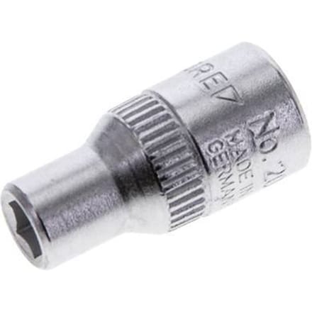 1/4" Gedore Dopsleutel voor 5mm Buitenzeskantbouten