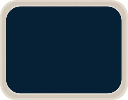 Roltex Original Dienblad Blauw 47x36cm DS086 - Horeca & Professioneel