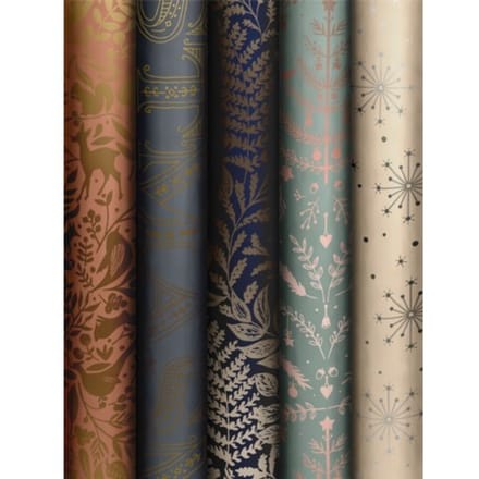 Stewo kerst cadeaupapier classy christmas, formaat 70 x 150 cm assorti