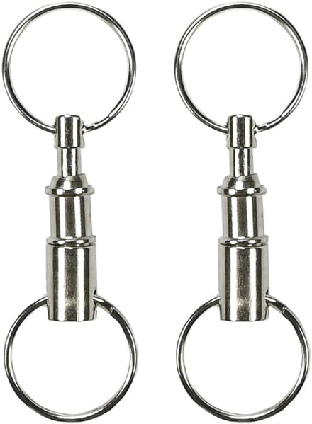 Benson Sleutelhangers - 2x - key snaps - met sleutelringen