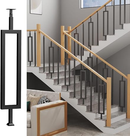 Trapleuning Spindel - Trap Baluster - Veiligheid Thuis - Verstelbare Hoek - 85-125 cm - Goud