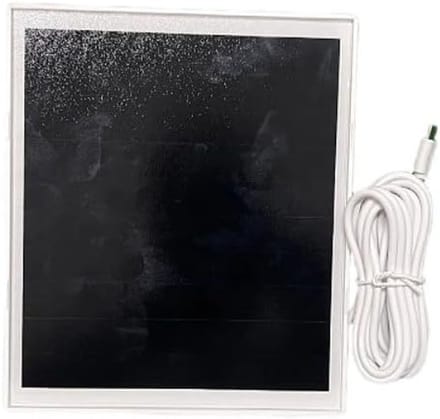 Zonnepaneel - Energiemodule - Camera Voeden - IP66 Weerbestendig - 18 x 16 cm - Wit