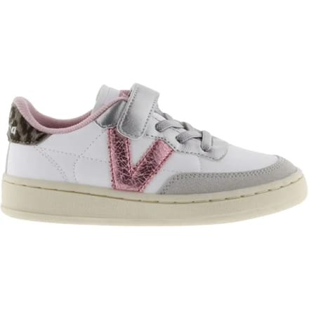 Leren effect sneakers met kinderaanpassing Victoria Oslo