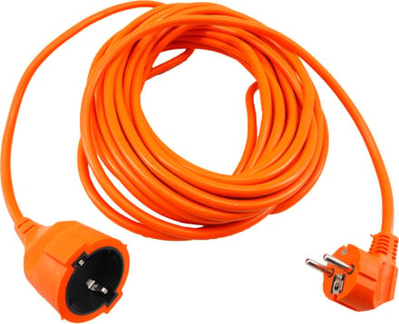 Verlengsnoer - Tuin - Oranje - 10 meter - Met Opbergzak