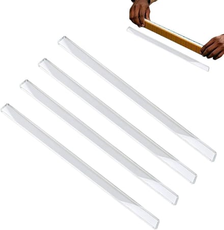 Mahjong Tegel Pushers - Acryl Duwers - Spelversnelling - Stevige Grip - 45 cm Lengte - Transparant