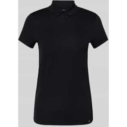 Slim fit T-shirt met polokraag