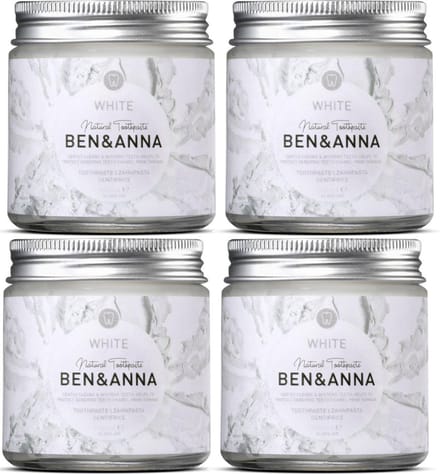 Ben & Anna - whitening tandpasta - 4 pak