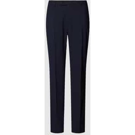Slim fit pantalon met wol model 'Cedric'