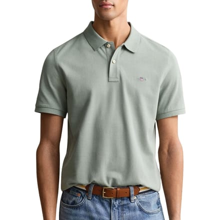 Gant Shield Pique Polo Heren - Maat M