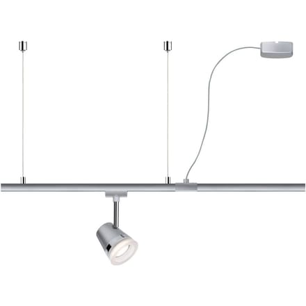 Paulmann 4000870954164 95416 230V-railsysteemcomponenten Stroomaansluiting Chroom (mat)