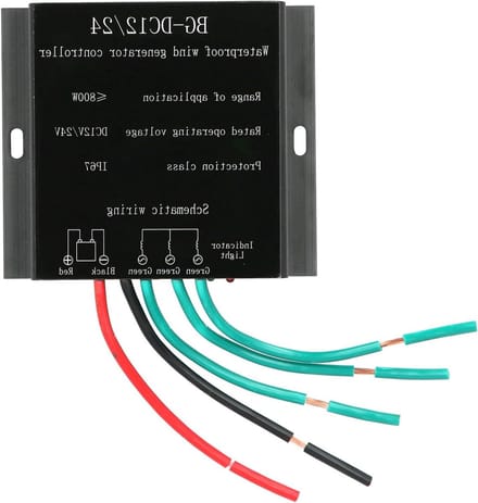 Windturbine Controller - Laadregelaar Regulator - Batterij Opladen - IP67 Waterdicht - 800W 24V