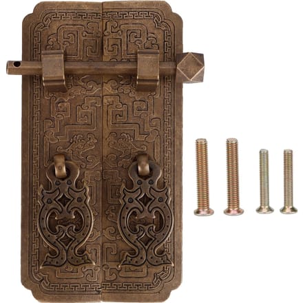 Deurhandgreep Set Chinese Stijl Antiek Koperen Trekhandgrepen Kast Kledingkast Accessoire