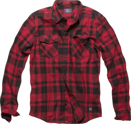 Vintage Industries Austin Shirt Red Check Heren Size : S