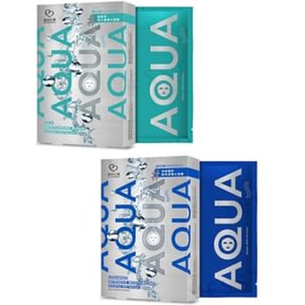 My Scheming - Aqua Atom Essence Mask Ceramide Intensive Moisturizing - 6 pcs