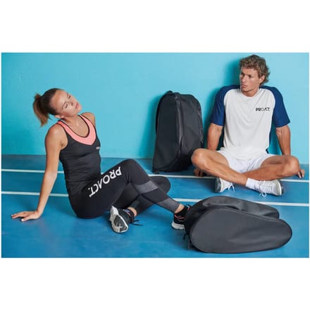 Kimood Padelrugzak met dubbel racketvak KI0652 - Black - One size