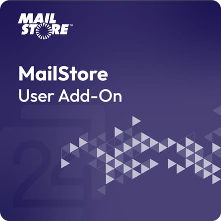 MailStore User Add-On 10 - 24 gebruikers < 14 maanden