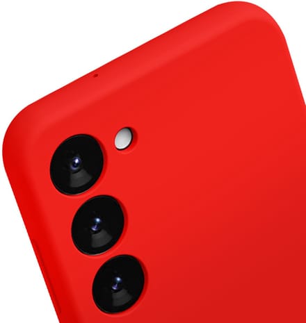 Jaym, Hoesje geschikt voor Samsung Galaxy A54 5G - Soft Feeling, Rood