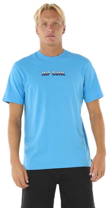 Rip Curl Big Mumma Icon T-shirt Met Korte Mouwen Blauw M Man
