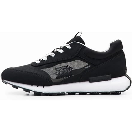 Jogger Colour Logo-sneakers met veters