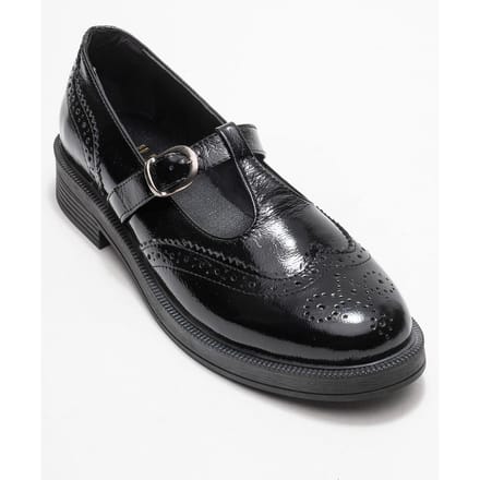 Janney Leren Band Loafers