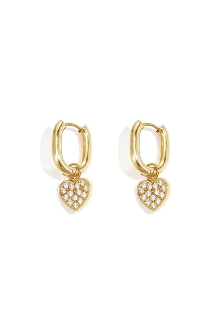 Lovely oorbellen goud