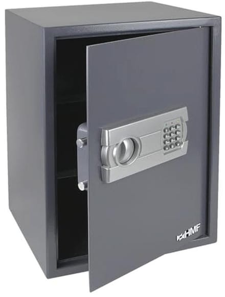Meubelkluis met elektronisch slot - 50x35x31 cm - Antraciet