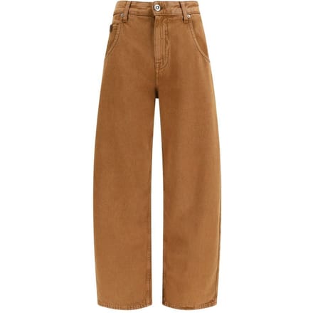 Jacob Cohen Bruinen Katoenen Relaxed Fit Jeans
