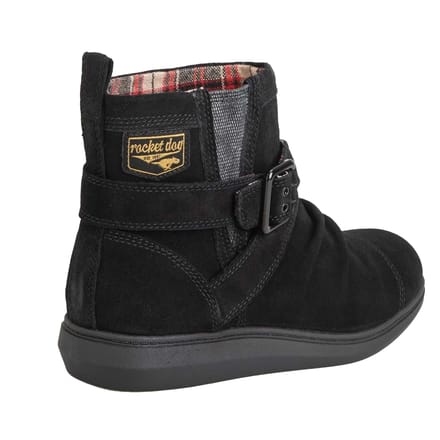 Rocket Dog Dames/Dames Mint Suede Enkellaarsjes (Zwart)