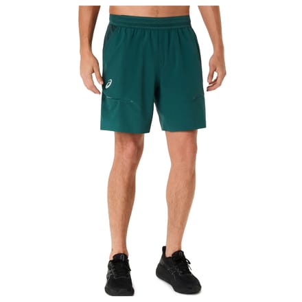 ASICS Match Laser Cut 7In  Shorts Heren-petrolblauw