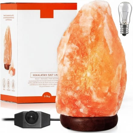 VLSelect® Zoutlamp - Himalayazout - Sfeerlamp - Met Dimmer