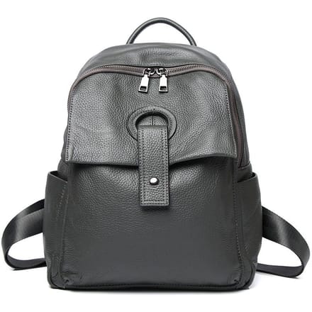 Bovenlaag Leer Rugzak Dames Leer Dames Tas Mode Rugzak Crossbody Tas Patchwork Leer