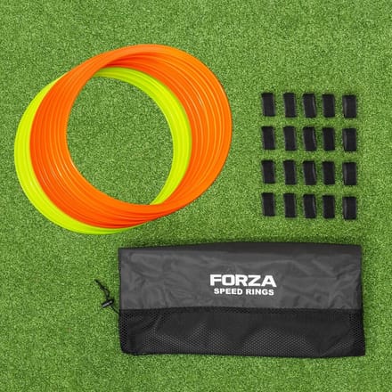 Agility Ring Set - Training Cirkels - Sportieve Training - Duurzaam Plastic - 12 Stuks - Multicolor