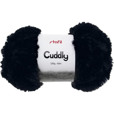 Wol "Cuddly" - Zwart