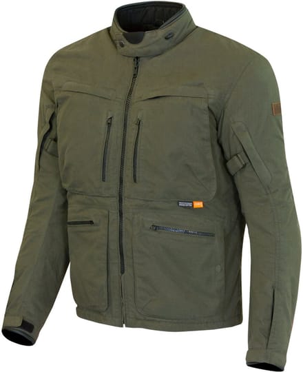 Merlin Drifter D3O Explorer Groen Textiele Motorjas - Jas