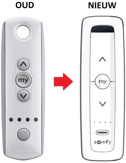 Somfy Situo 5 Pure II - RTS - Somfy rolluik afstandsbediening