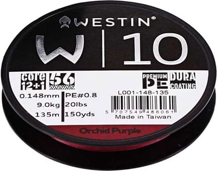 Westin W10 13-Braid 135m 0.205mm 13.4kg Orchid Purple