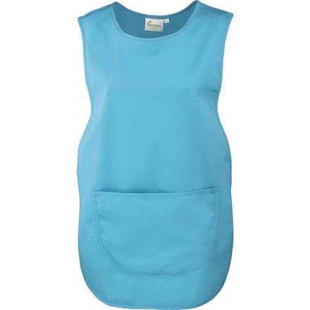 Premier Dames / Dames Pocket Tabard / Werkkleding (Pakket van 2) (Turquoise)