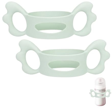 Ergonomische Babyflesgreep - Brede Hals Flessengreep voor Kinderen - Set van 2