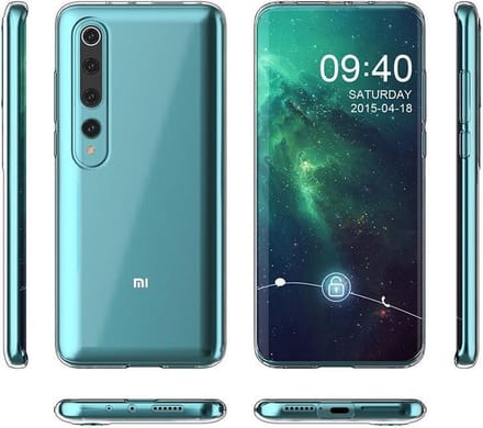 Hoesje Geschikt voor: Xiaomi Mi 10 / 10 Pro - Silicone - Transparant