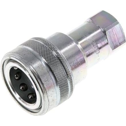 Stalen DN 12.5 Hydraulische Koppeling Snelkoppeling G 1/2 inch Binnendraad ISO 7241-1 B D 23.5mm
