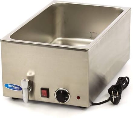 Bain Marie - met Tapkraan - excl. 1/1 GN-Set - Elektrisch