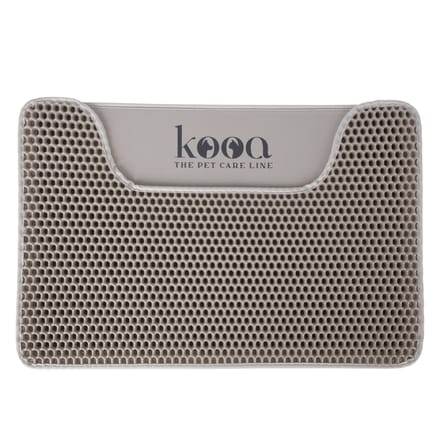 Kooa dubbellaagse kattenbakmat Marshmallow